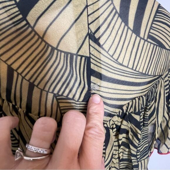 DE LA VALI JOSEPHINE LONG SLEEVE MAXI DRESS NWT Size 8 - Picture 9 of 10